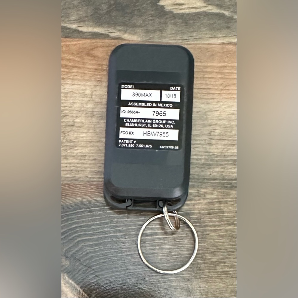 LiftMaster 3-Button Mini Remote Control | LIF-890MAX - Picture 2 of 2